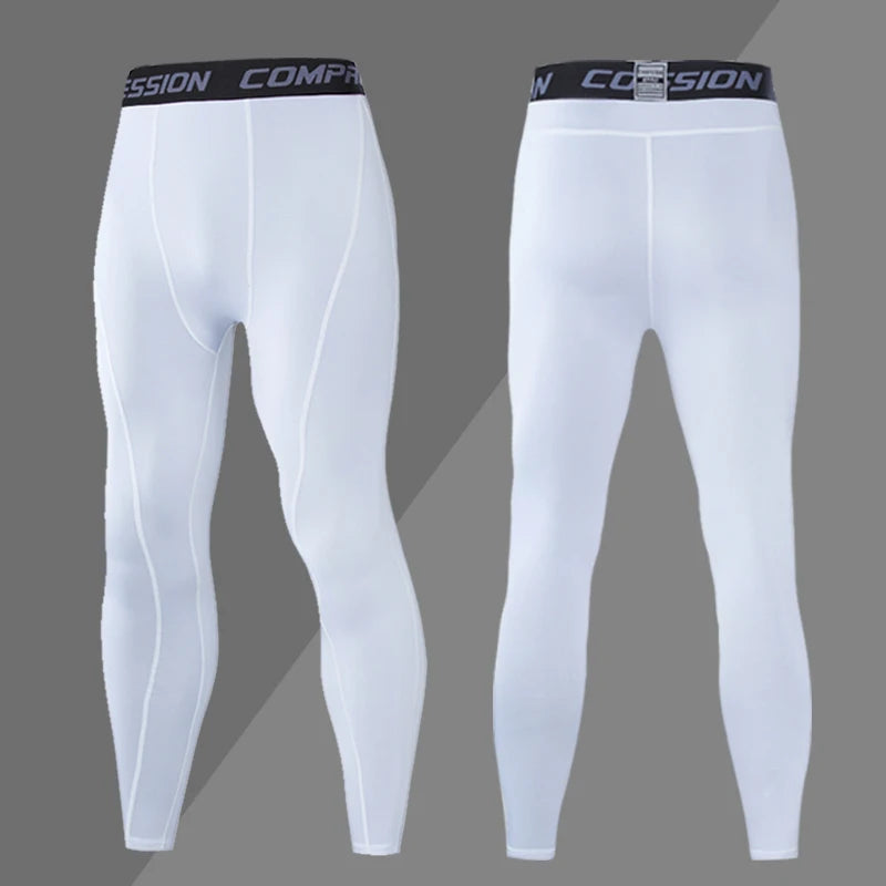 Herren Kompressionsleggings Gym Fitness Laufen Yoga Jogging Skinny Dry Fit Eng Anliegende Sporthose Bequem Leistungsstark Zeitlos – Premium Kompressionsleggings Gym Fitness Laufen Yoga Dry Fit | Herren Sport Kompressionsmode Premium