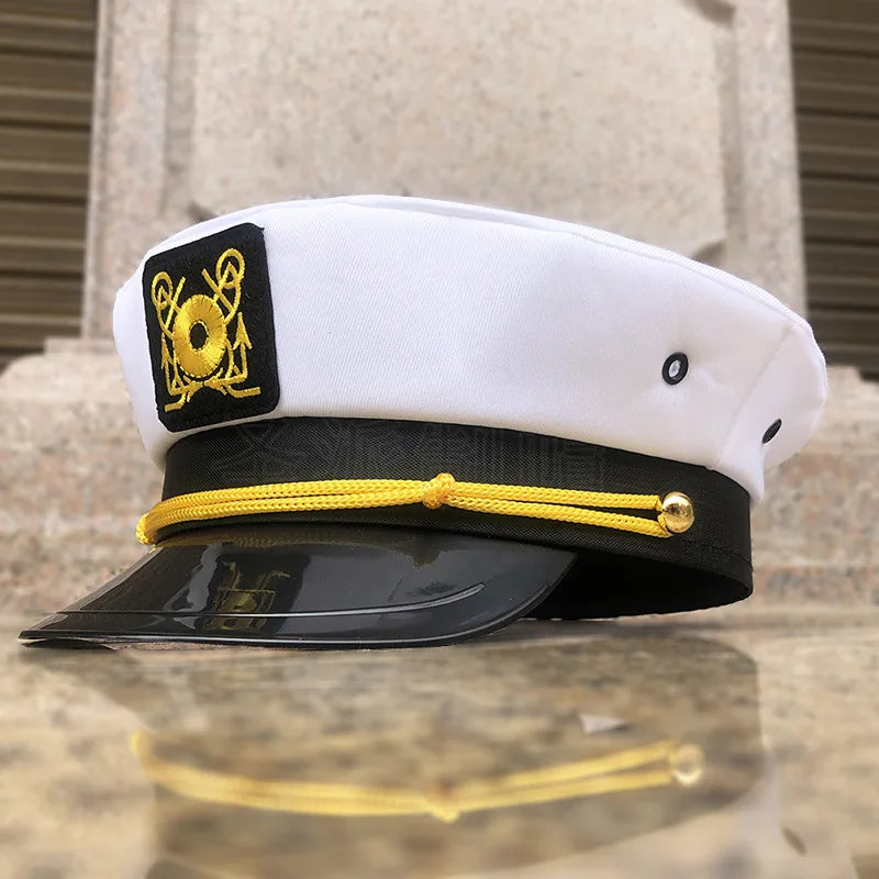 Chapeau Capitaine Marin Adulte – Réglable Homme & Femme | Déguisement & Fête