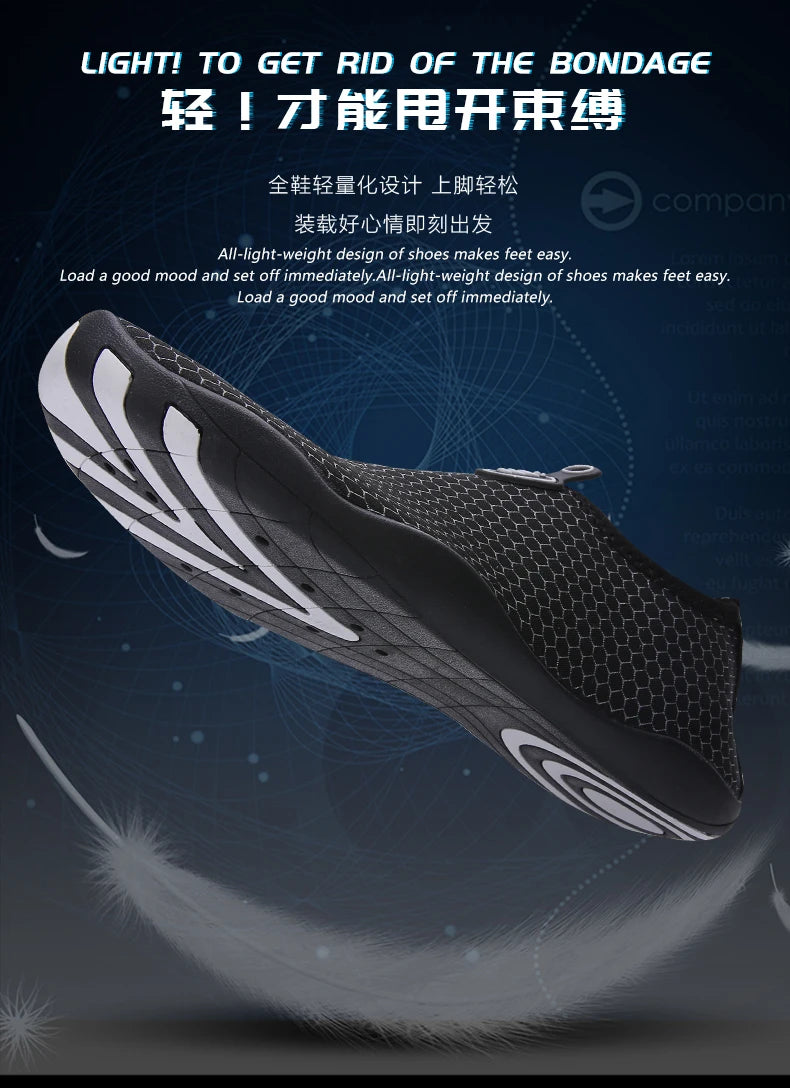 Chaussures Aquatiques Unisexe Grande Taille – Pieds Nus, Plage & Piscine | Yoga, Fitness & Natation | Tailles 35-46