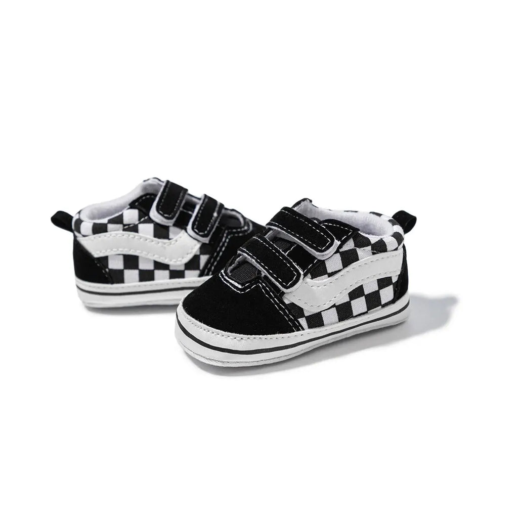 Chaussures Bébé Toile Unisexe Semelle Antidérapante – Sneakers Premiers Pas Garçon Fille Casual