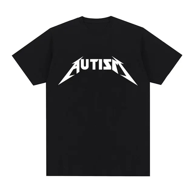 T-Shirt Unisexe Metal Rock Meme Oversize Loose Été – Hip Hop Streetwear Manches Courtes Sport Tendance | Mode Homme & Femme
