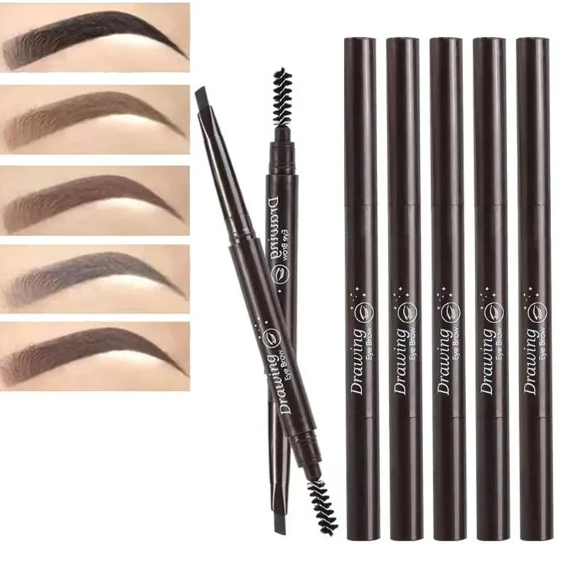 Crayon Sourcils Double Embout – Ultra-Fin Waterproof Longue Tenue | Maquillage Professionnel