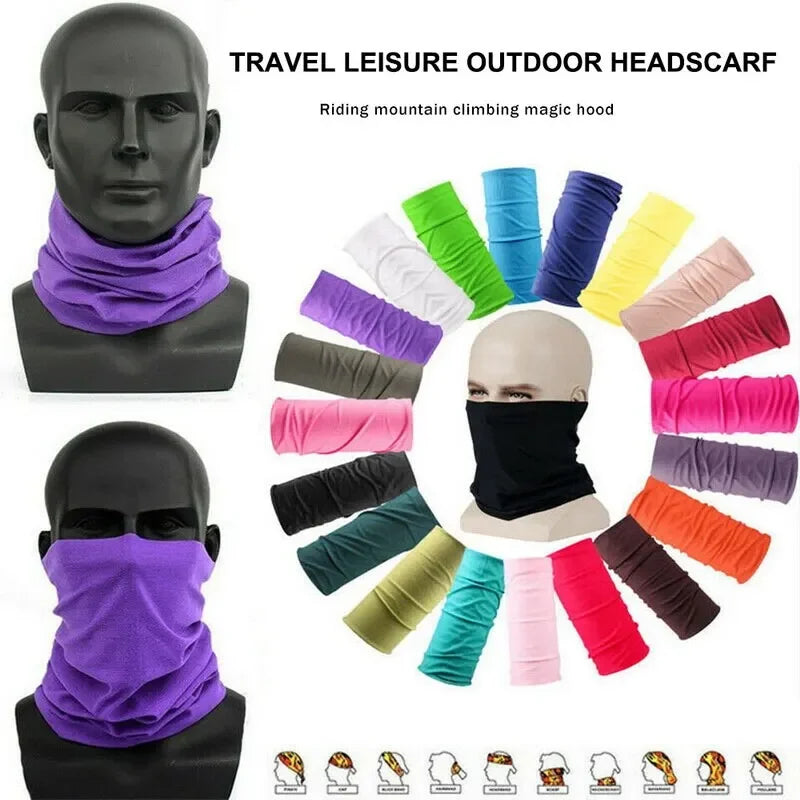 Tour de Cou Multifonction Sport & Outdoor Sans Couture – Cache-Cou, Masque & Bandana | Cyclisme, Randonnée & Quotidien