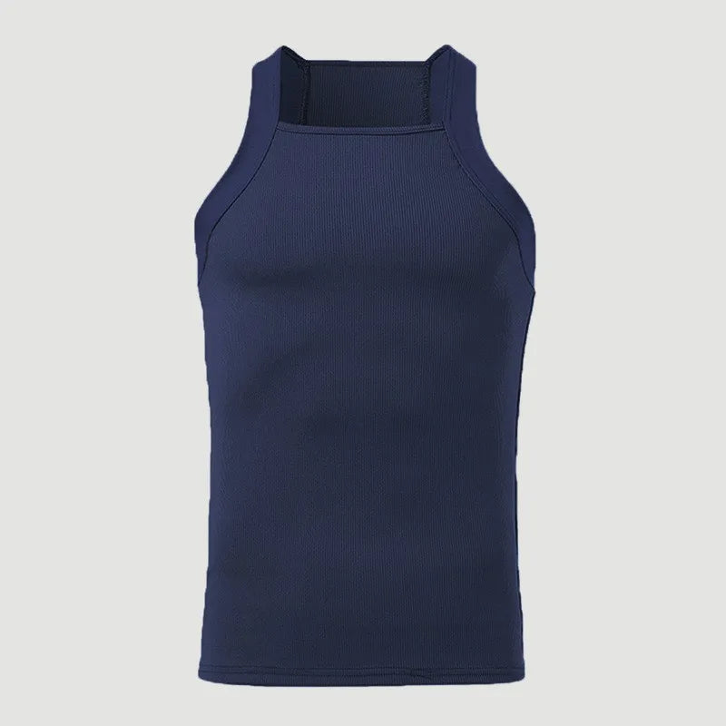 Débardeur Homme Sport Couleur Unie Col Rond Sans Manches Skinny Gym Streetwear Casual Fête S-5XL – Fitness Été | Mode Homme Premium