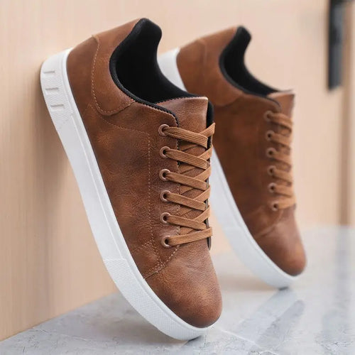Chaussures Blanches Homme 4 Saisons Respirantes 2026 – Semelle Douce Casual Versatile