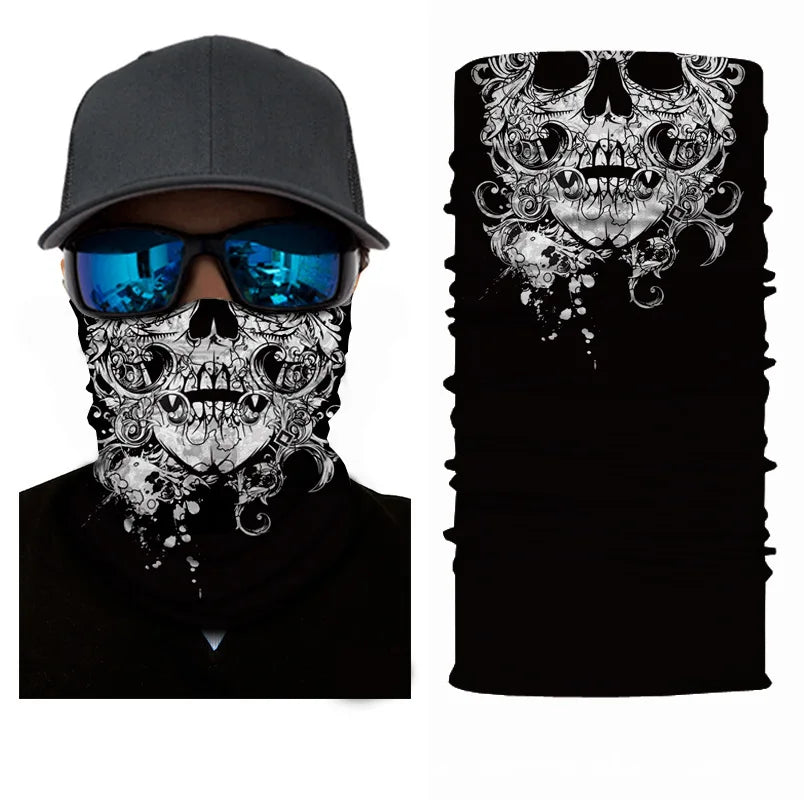 Tour de Cou Cagoule Multifonction – Bandana Sans Couture Coupe-Vent | Vélo, Ski, Moto, Randonnée & Snowboard