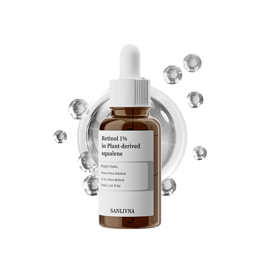 Sérum Huile Visage au Squalane – Anti-Rides, Hydratant & Réparateur | Essence Nourrissante Skincare