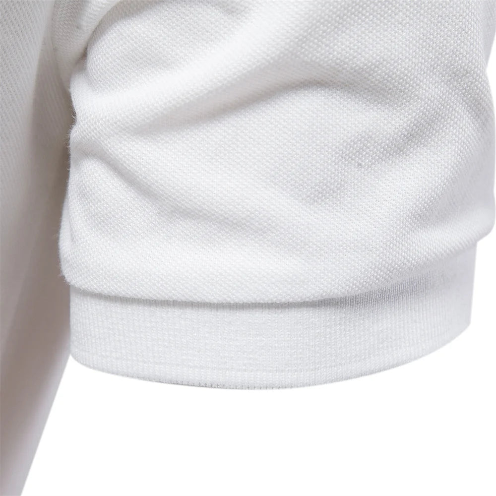 Polo Homme Coton Manches Courtes Couleur Unie Haute Qualité – Casual Élégant Été | Mode Homme Premium