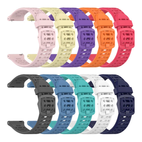 Bracelet Silicone Sport Suunto 20mm & 22mm – Compatible Race S, Vertical, Ocean, 5, 9 Peak Pro & 3 Fitness | Remplacement Premium