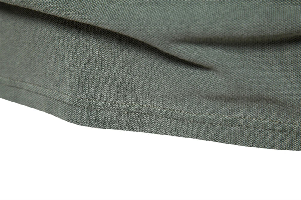Polo Homme 100% Coton Couleur Unie Col Rabattu Manches Courtes Casual Streetwear Élégant Confortable Intemporel Fashion – Polo 100% Coton Premium Couleur Unie Col Rabattu | Mode Homme Polo Premium Streetwear