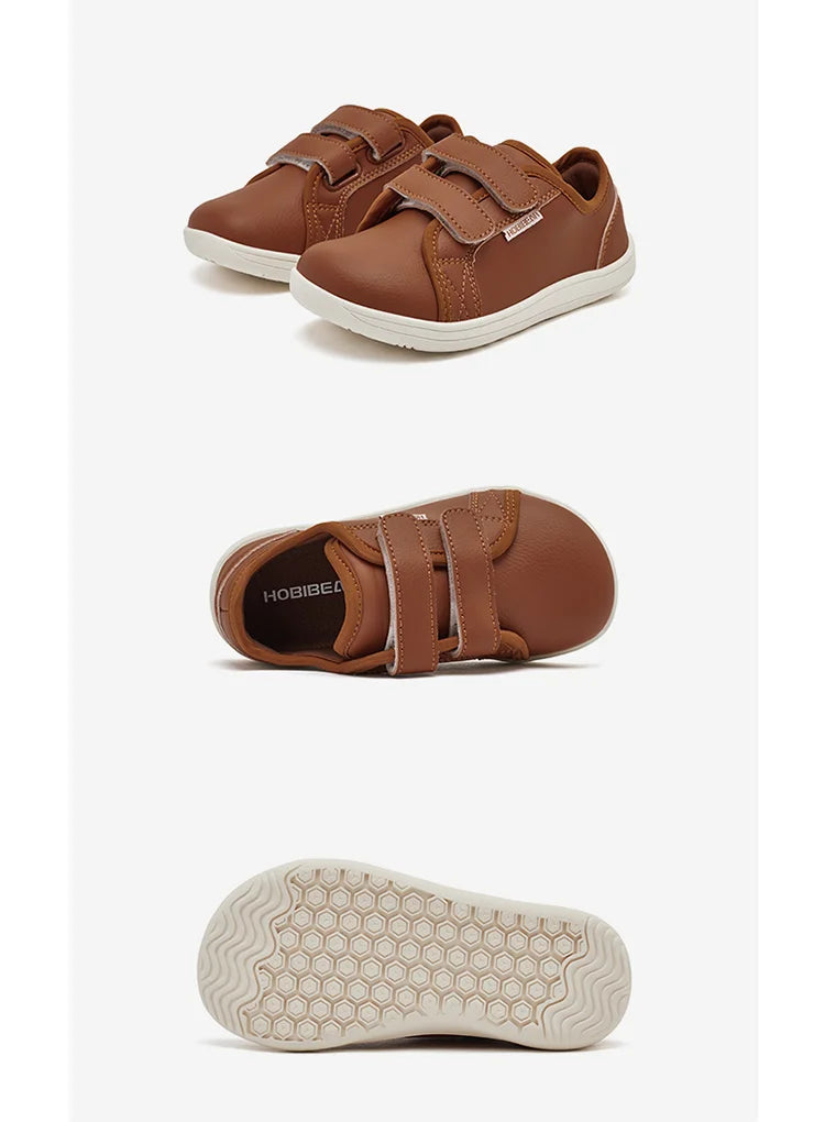 Chaussures Pieds Nus Enfant HOBIBEAR – Sneakers Minimalistes Bout Large Légères Garçon Fille