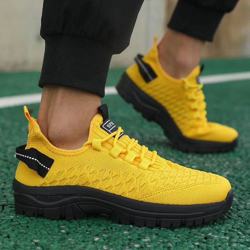 Chaussures Sport Grid Homme Running Basketball – Respirantes Confortables Été Tendance