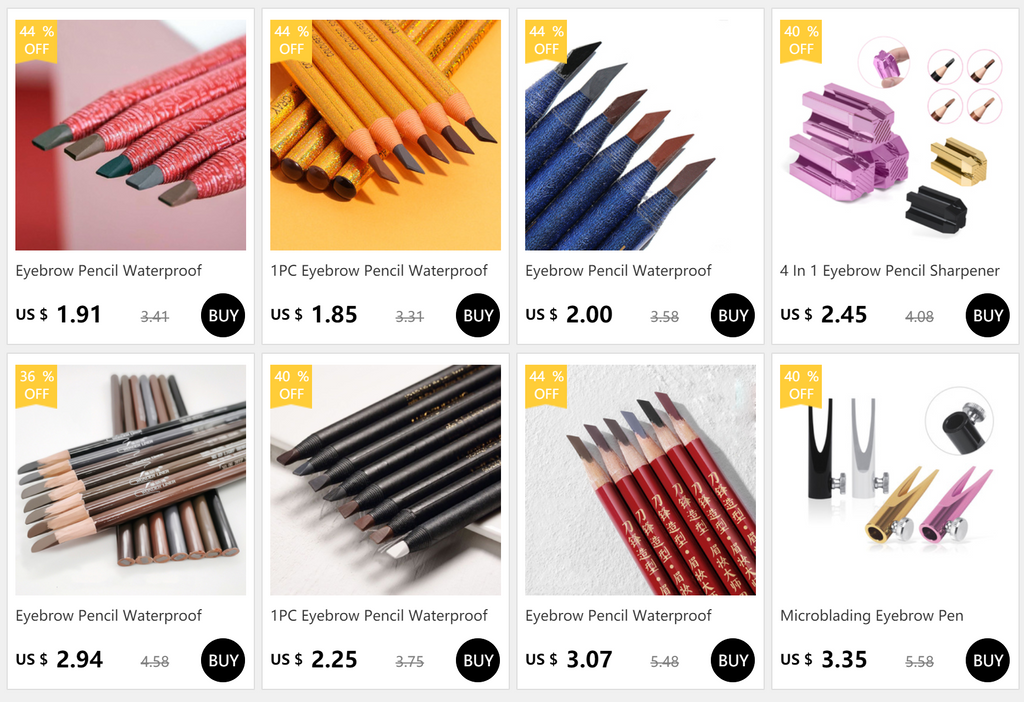 Crayon Sourcils Waterproof Tattoo Tint – Longue Tenue Naturel | Maquillage Professionnel