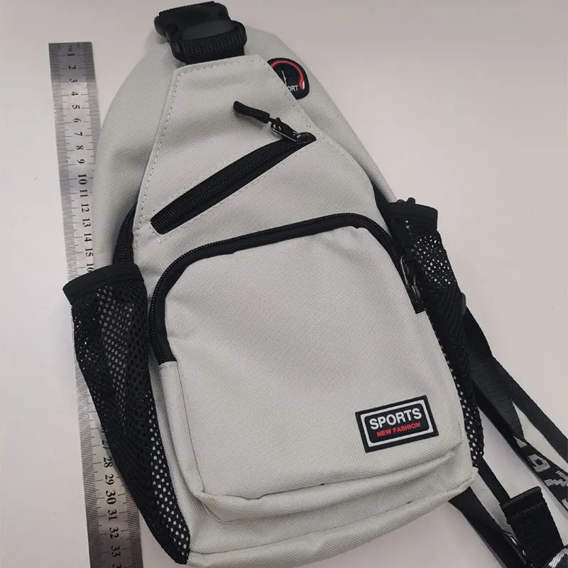 Sac Poitrine Femme Crossbody Tendance – Prise Casque & Poche Téléphone Bandoulière Chic