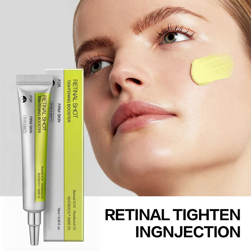 Crème Contour des Yeux Coréenne Rétinol – Anti-Rides, Cernes, Poches & Hydratation Intense