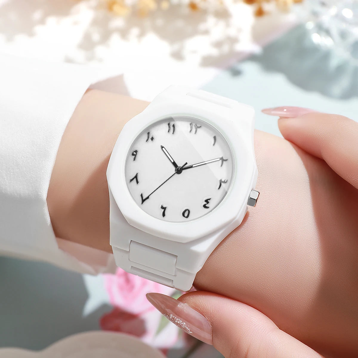 Montre Femme Fille Quartz Bracelet Plastique Casual Analogique – Fashion Cadeau Tendance