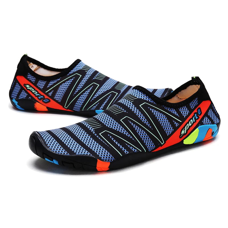Chaussures Aquatiques Unisexe Grande Taille – Pieds Nus, Plage & Piscine | Yoga, Fitness & Natation | Tailles 35-46