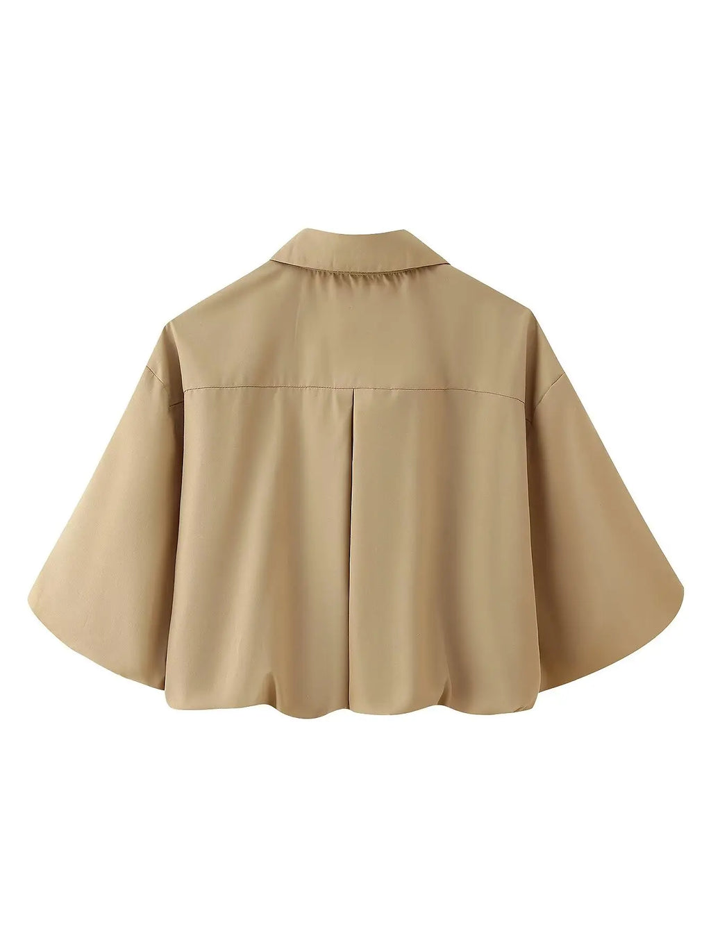 2-teiliges Damen-Set – kurze Jacke mit Reißverschluss & plissierter Rock mit Blumenmuster und hoher Taille | Herbst