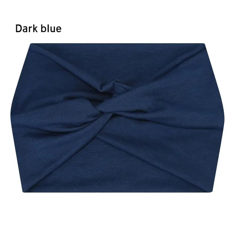 Bandeau Cheveux Large Élastique Femme – Sport, Yoga, Running & Maquillage | Turban Anti-Transpiration | Multiusage Tendance