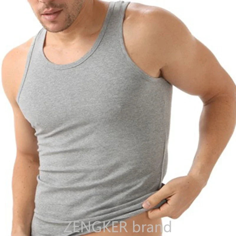 Débardeur Homme Modal Grande Taille XL-7XL Sans Manches Bodybuilding Fitness Musculation Été Doux Respirant Confortable Inclusif – Débardeur Premium Grande Taille Sport | Mode Homme Sport Grande Taille Premium