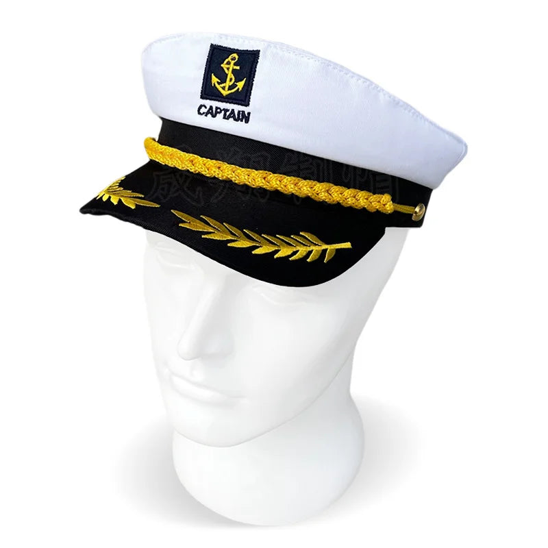 Chapeau Capitaine Marin Adulte – Réglable Homme & Femme | Déguisement & Fête