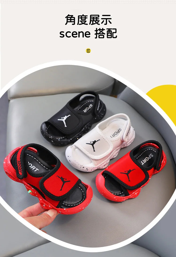 Chaussures LED Lumineuses Bébé Enfant Unisexe – Baskets Sandales Lumineuses Casual Toddler Garçon Fille