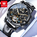 Montre Mécanique Automatique Luxe Homme OLEVS 7088 – Grand Cadran Lumineux Étanche Cadeau