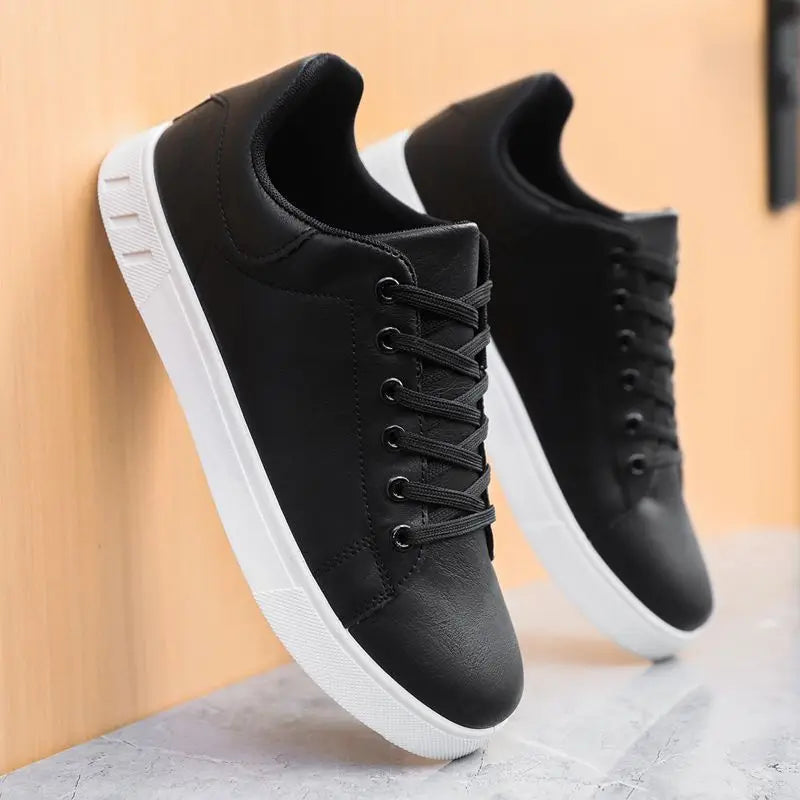 Chaussures Blanches Homme 4 Saisons Respirantes 2026 – Semelle Douce Casual Versatile