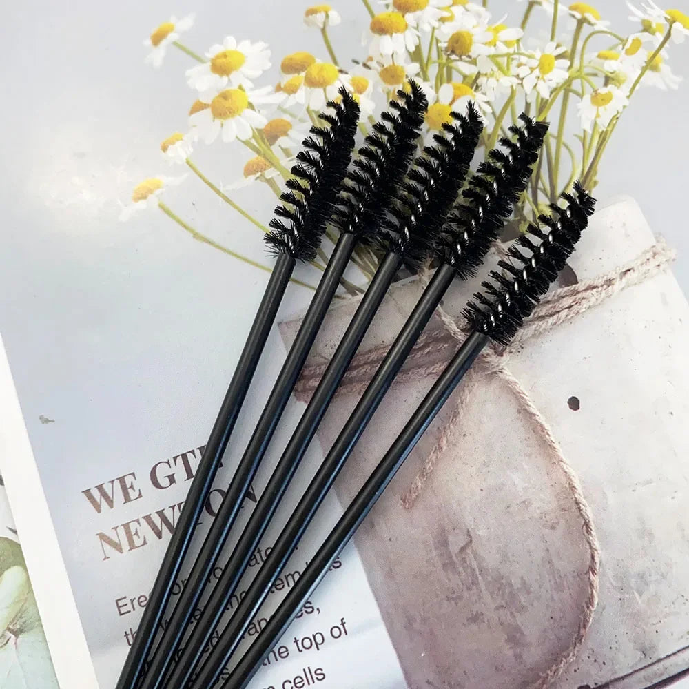 Brosses Mascara & Extension Cils – Lot 150 ou 300 Pcs | Spoolies Sourcils & Maquillage