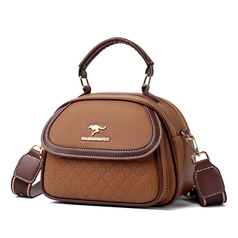 Petit Sac Rond Femme Style Coréen – Sac Épaule Bandoulière Tendance Influenceuse Mode