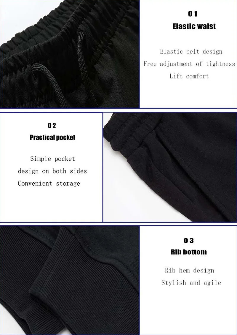 Pantalon Jogging Unisexe Imprimé Running Sport Casual Fitness Gym Respirant Automne Hiver Confortable Polyvalent Tendance Intemporel – Pantalon Jogging Premium Imprimé Running Sport Respirant Automne Hiver | Mode Unisexe Sport Jogging Premium