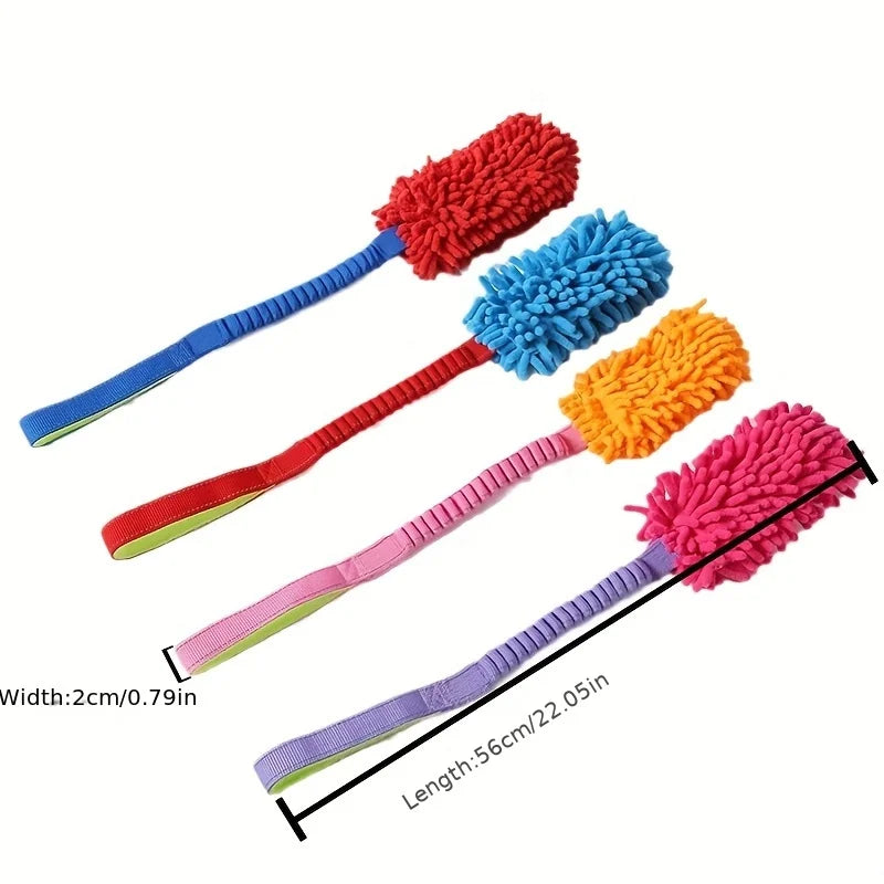 Jouet Corde Chien Anti-Déchirure – Balle Colorée Peluche Puzzle Interactif Dentition
