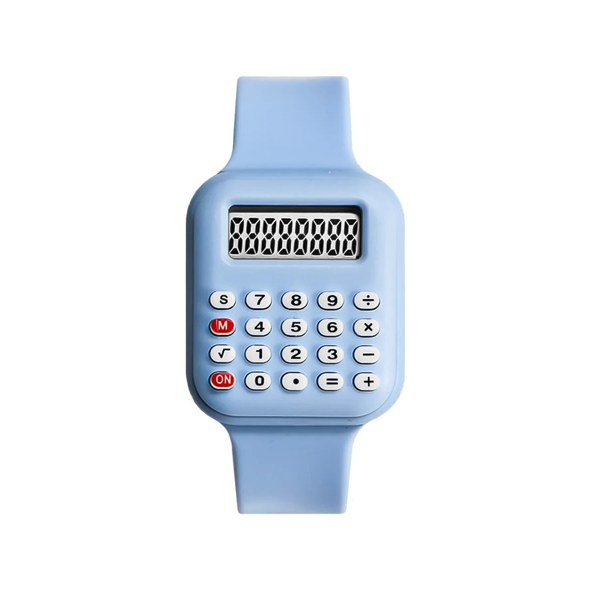 Montre Enfant Calculatrice Digital 2025 – Fille Garçon Student Heure Date Caoutchouc