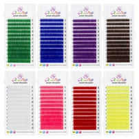 Extensions Cils Individuels ANNAFRIS Korean PBT 8-25mm – Matte Naturel Faux Vison | Fournitures Lashes Professionnel