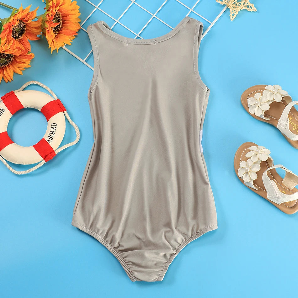 Maillot de Bain Fille Princesse Sirené – Costume Plage Piscine Été Enfant Anna Elsa Raiponce Mirabel