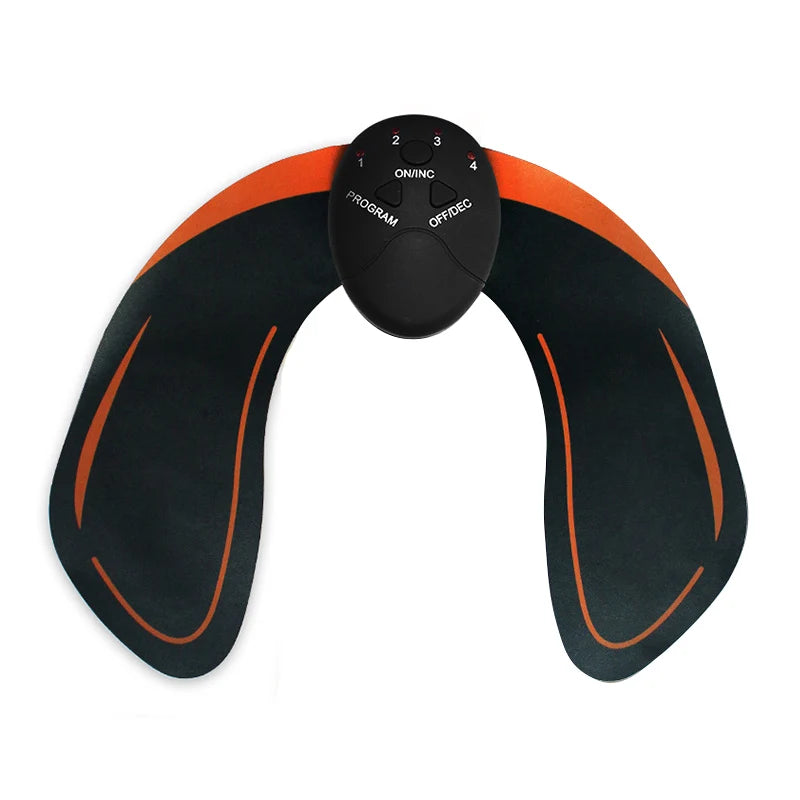 EMS ABS Stimulator Hip Trainer Abdominal Exercise Fitness Body Slimming Massager Stickers Weight Loss Massager Muscle Stimulator