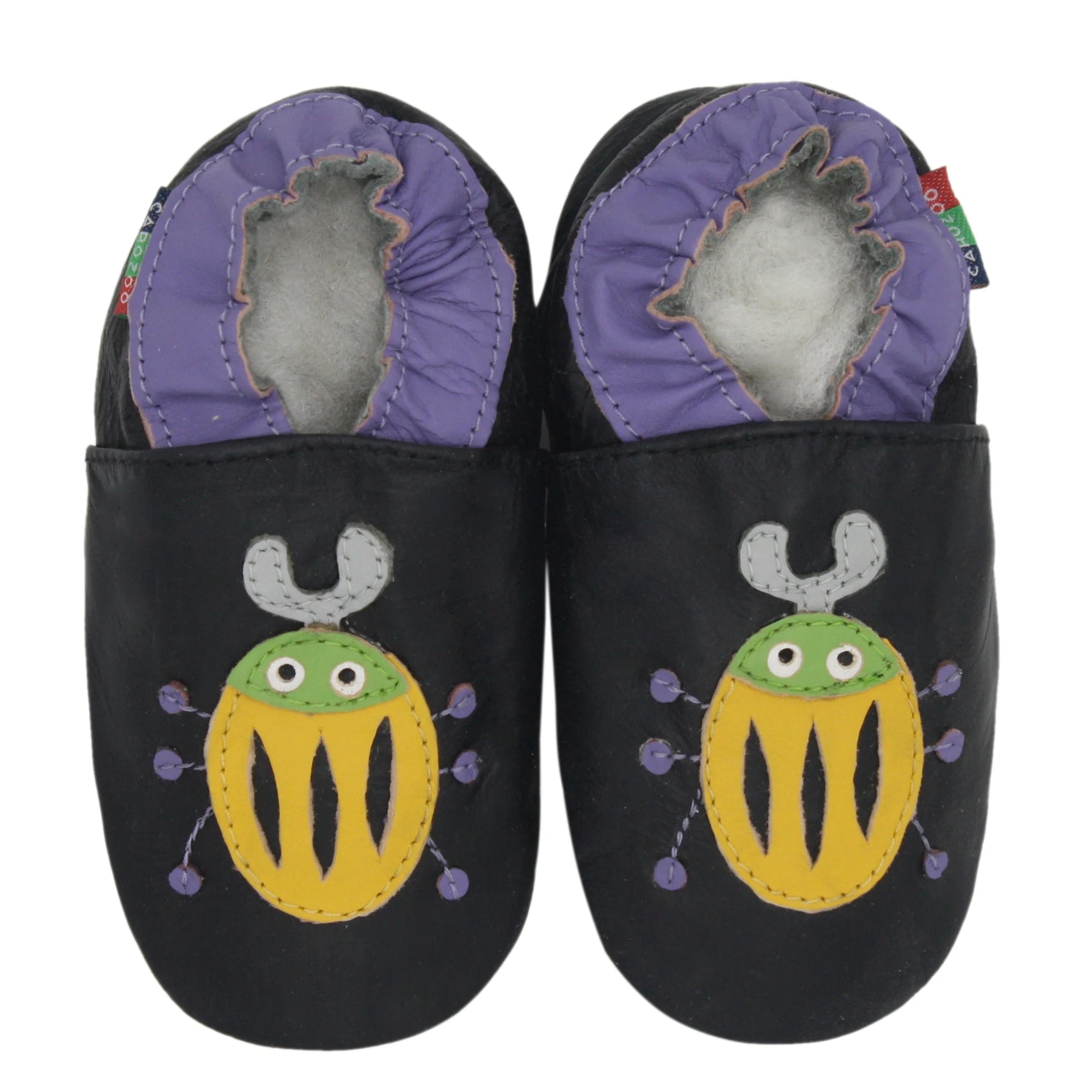 Chaussures Bébé Cuir Mouton Souple Antidérapantes – Premiers Pas Unisexe 0-24 Mois Carozoo