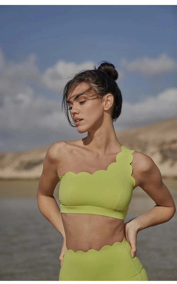 Ensemble Yoga Femme Crop Top Dos Nu & Legging – Respirant, Sexy & Anti-Transpiration | Gym, Fitness & Sport Été