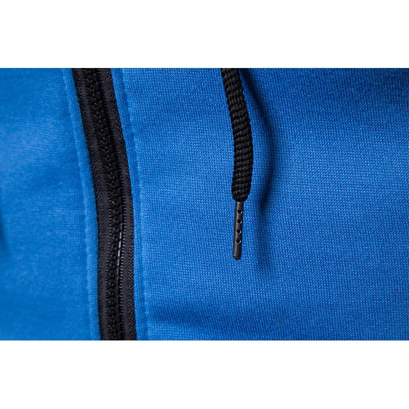 Ensemble Homme Polaire Couleur Unie Sweat Zippé + Pantalon + Bonnet Casual Sport Style Américain Européen Automne Hiver Confortable – Set 3 Pièces Premium | Mode Homme Sport Premium