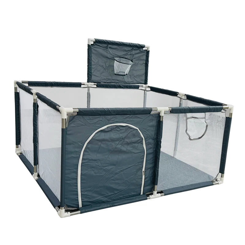 IMBABY Parc Bébé Sécurisé – Barrière de Protection Enfant | Piscine à Balles, Aire de Jeux Modulable Nouveau-Né