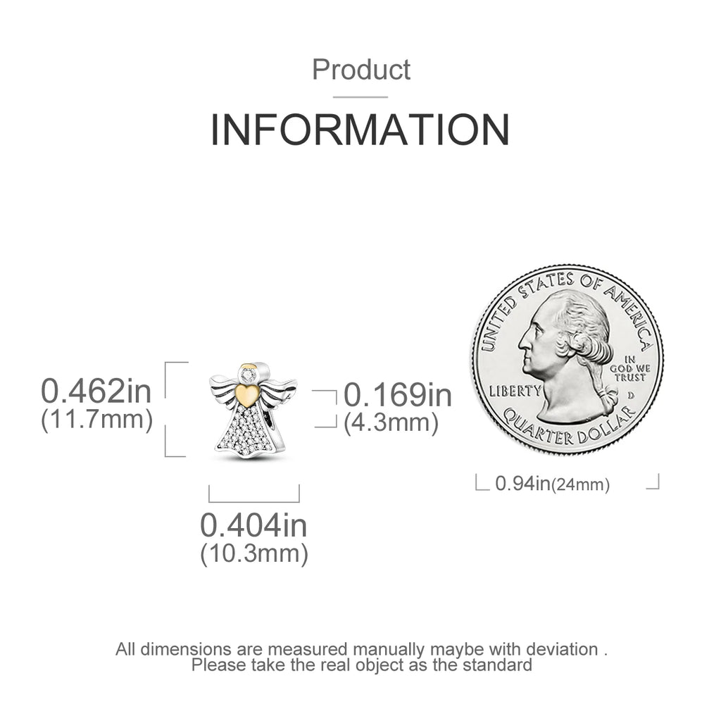 Charm Argent 925 Pendentif Croix, Ange, Pyramide & Pharaon – Breloque Spirituelle & Symbolique DIY | Compatible Bracelet Original | Bijou Personnalisé