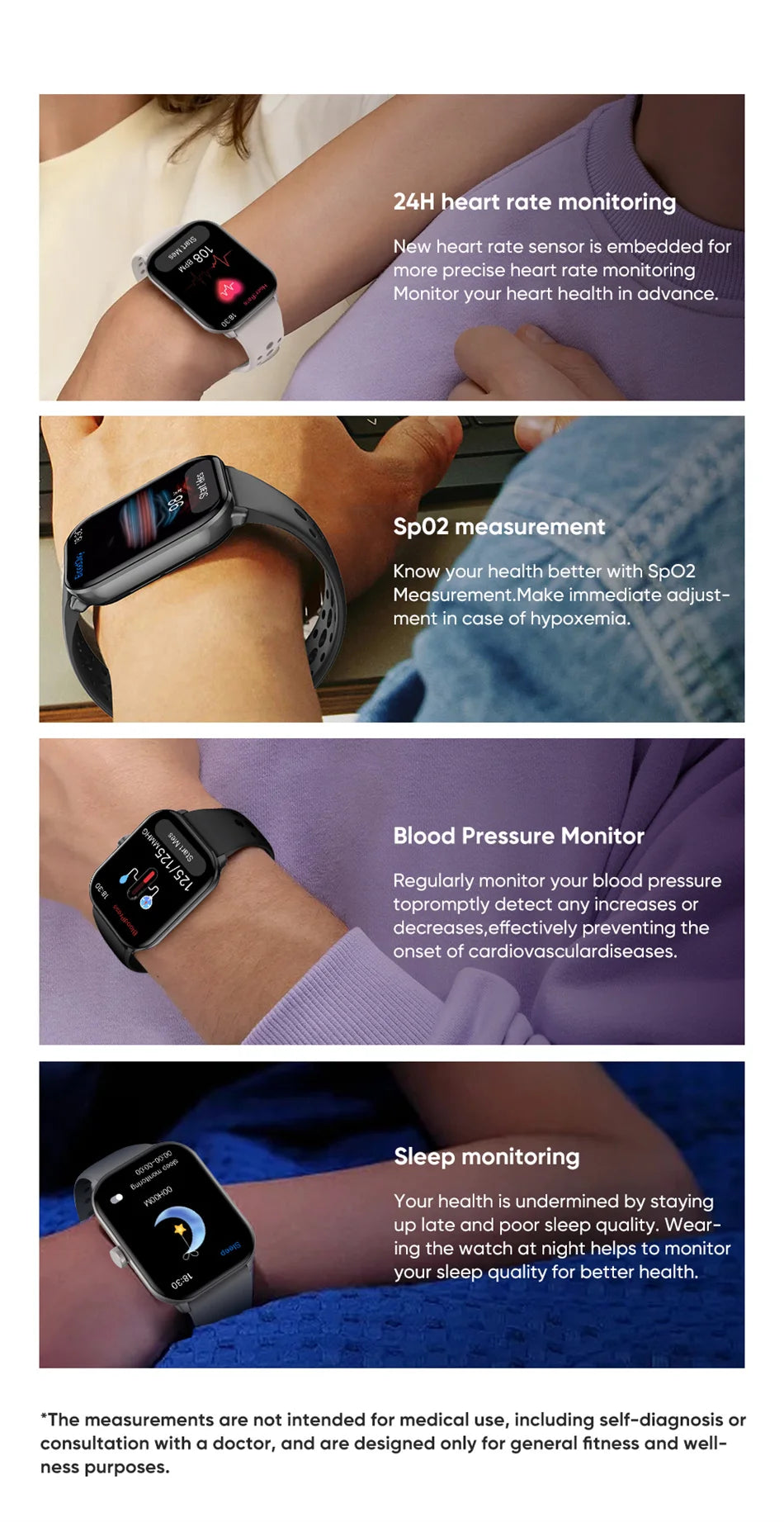 Montre Connectée Unisexe Écran AMOLED – GPS, Appels Bluetooth & Suivi Cardio | Étanche | Sport & Fitness | Android & iOS