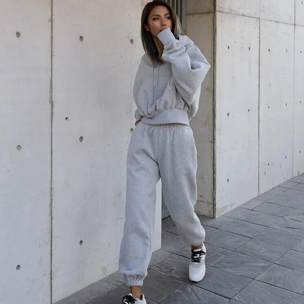 Ensemble Femme Zekye 2025 Sweat Veste Jogging – Casual Élégant Tracksuit Sportswear