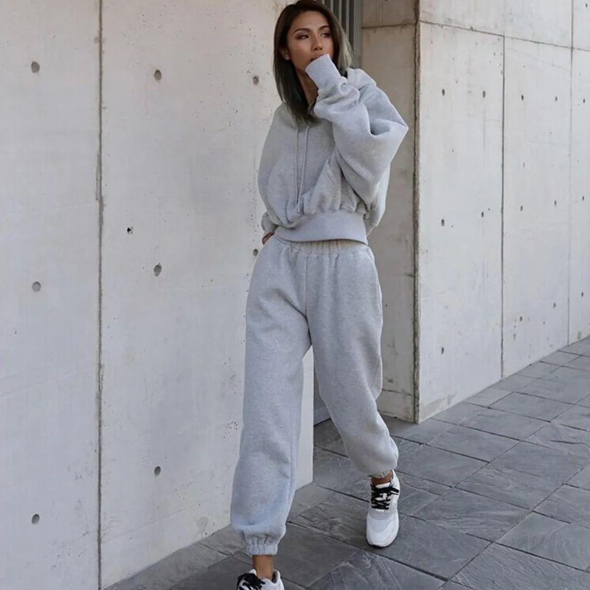 Ensemble Femme Zekye 2025 Sweat Veste Jogging – Casual Élégant Tracksuit Sportswear
