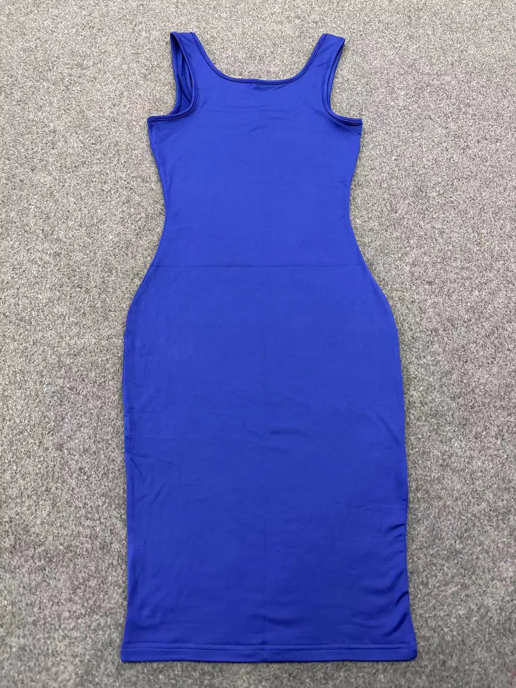 Robe Midi Sans Manches Sexy Grande Taille - Style Été Européen & Américain