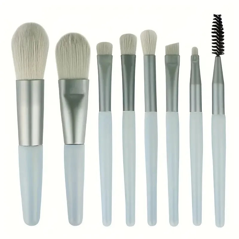 Set Pinceaux Maquillage Professionnel – Fond de Teint, Poudre, Fard à Paupières & Kabuki | Ultra-Doux & Précis