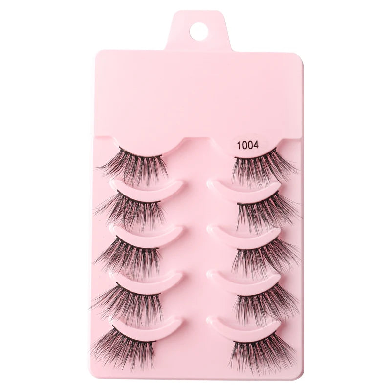 Faux Cils Mink 3D YSDO – Lot 3/5/10 Paires | Maquillage Dramatique Naturel