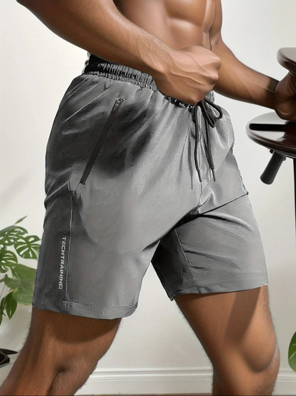 Short Homme Sport Séchage Rapide Respirant Gym Workout Running Cyclisme Cordon Taille Été Léger Confortable | Short Sport Séchage Rapide Premium