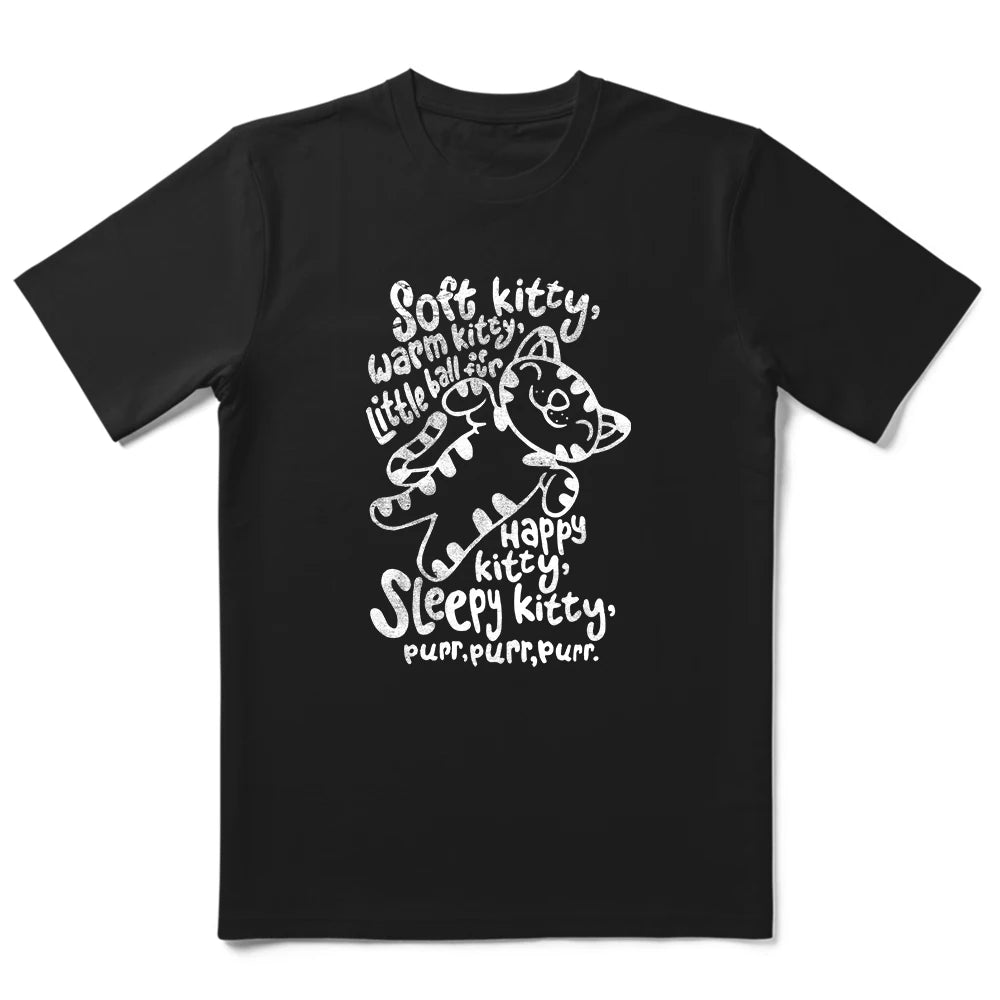 T-Shirt Homme 100% Coton Imprimé Chat Cool Loose Été Manches Courtes Col Rond Casual Tendance – Tee Graphique Félin Streetwear | Mode Homme Premium