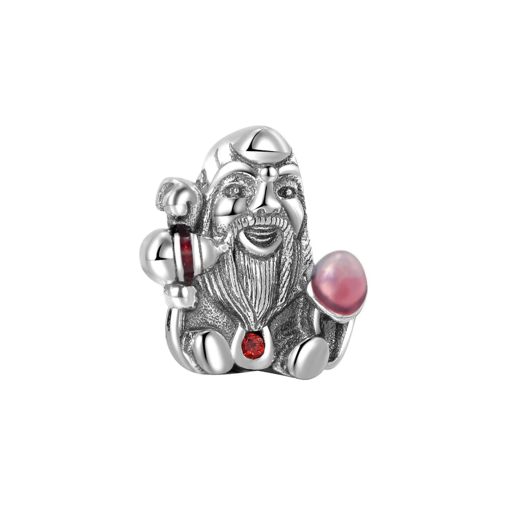 Charm Argent 925 Bouddha Dieu de la Richesse – Perle DIY Pendentif Bracelet Bijou Fashion